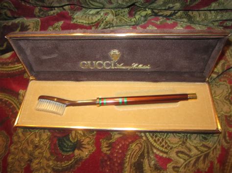 gucci hair brush|designer toothbrush gucci.